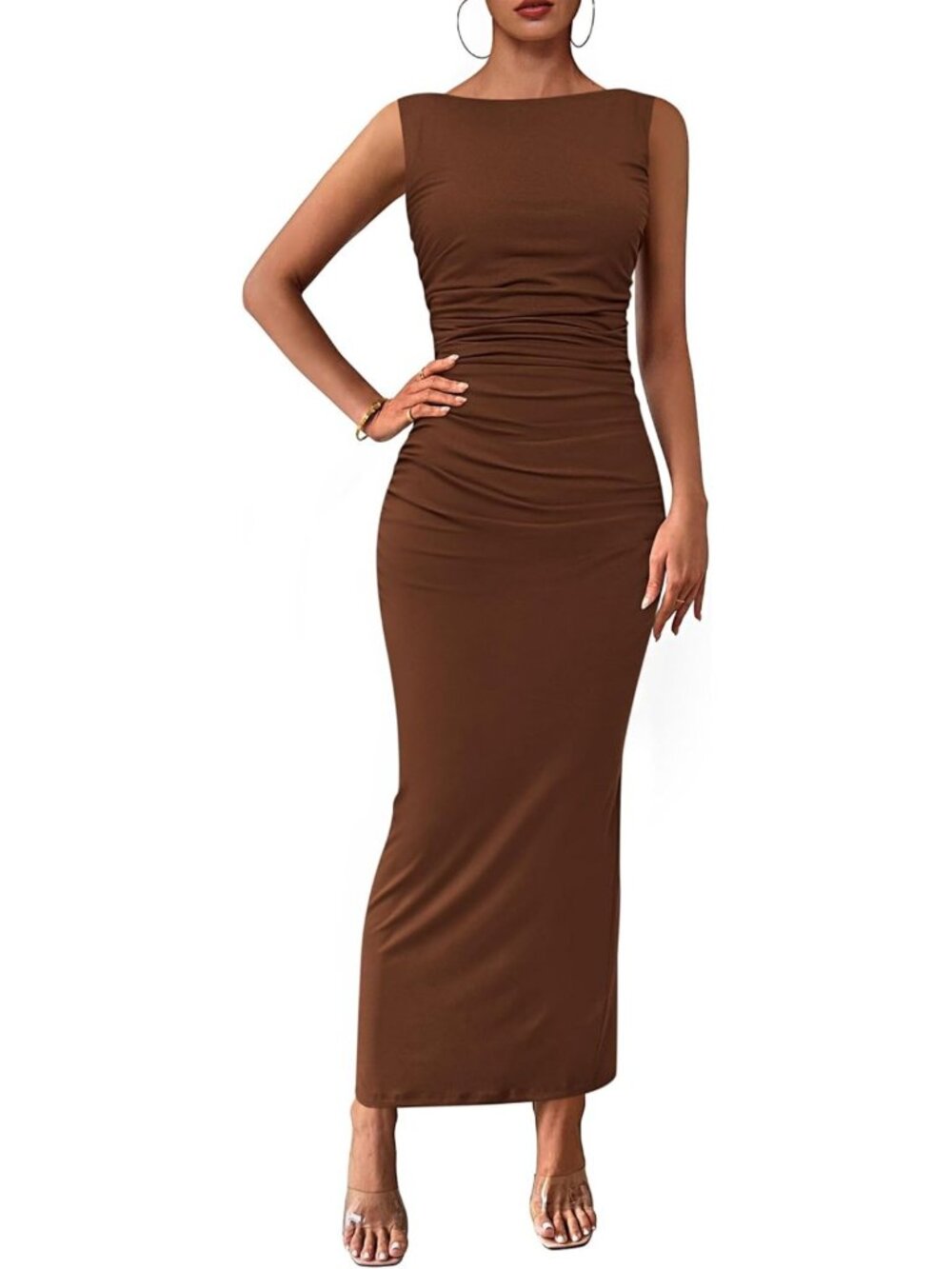 Chic Bodycon Midi Dress for Wedding Guests | Elegant Party & Cocktail Dress